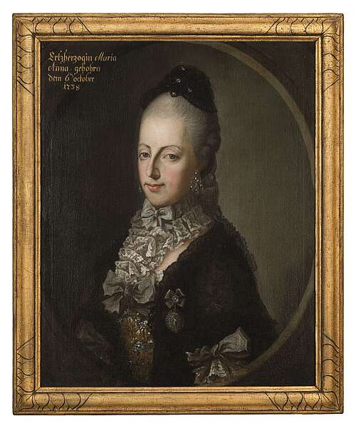 Portrait von Erzherzogin Maria Anna